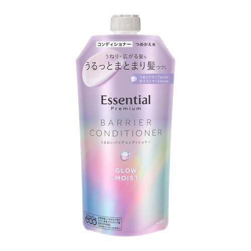 エッセンシャルプレミアム うるおいバリア コンディショナー グロウ＆モイスト 詰替(340ml)
