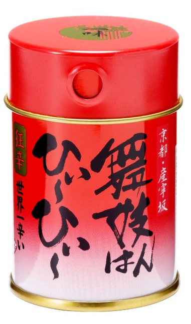 おちゃのこさいさい 舞妓はんひぃ～ひぃ～ 一味 缶 10g