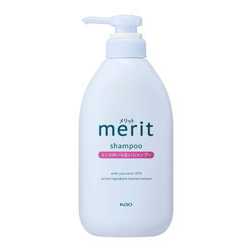 メリット リンスのいらないシャンプー ポンプ 450ml