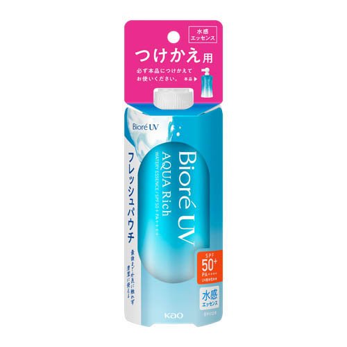ビオレUV アクアリッチ ウォータリーエッセンス フレッシュパウチ120g 付替用