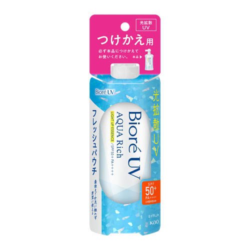 ビオレUV アクアリッチ ライトアップエッセンス フレッシュパウチ120g 付替用