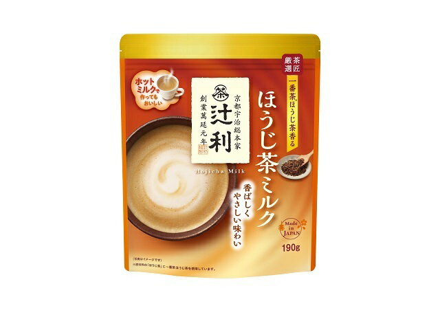 片岡物産 辻利　ほうじ茶ミルク　１９０ｇ