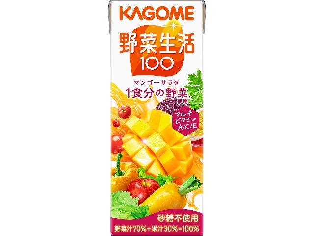 カゴメ 野菜生活１００マンゴーサラダ２００ｍｌの商品画像
