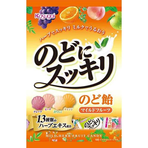 のどにスッキリマイルドフルーツ(118g)