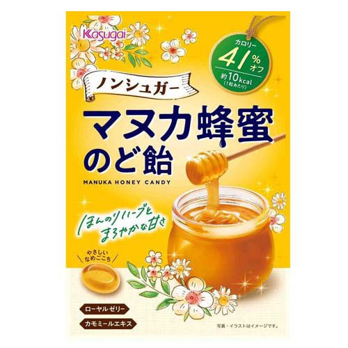 ノンシュガー マヌカ蜂蜜のど飴(65g)