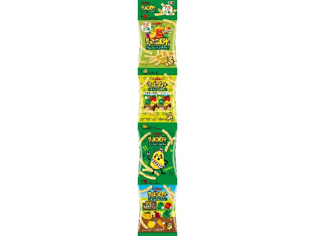 カルビー サッポロポテトつぶつぶベジタブルミニ４