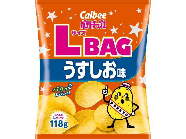 カルビー ポテトチップスＬサイズＢＡＧうすしお味