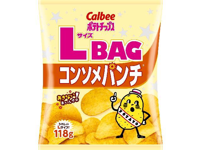 カルビー ポテトチップスＬサイズＢＡＧコンソメパンチ