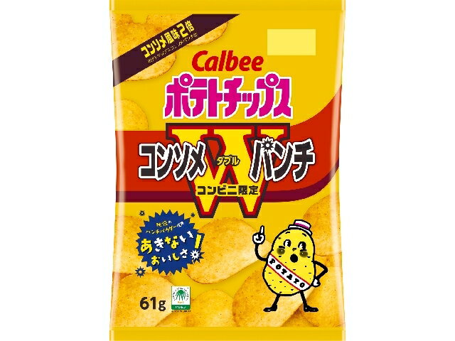 カルビー ポテトチップスコンソメＷパンチ