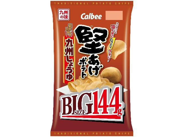 カルビー 堅あげＢＩＧ九州しょうゆ
