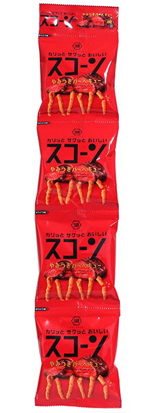 湖池屋 4連 スコーン やみつきバーベキュー 60g