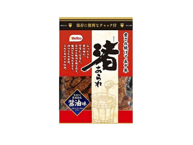 栗山米菓 渚あられ 醤油味 90g