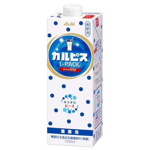アサヒ飲料 「カルピス」Ｌパック紙容器１０００ｍｌの商品画像