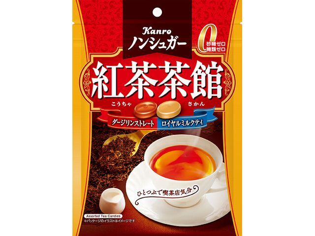 カンロ ノンシュガー紅茶茶館 72g