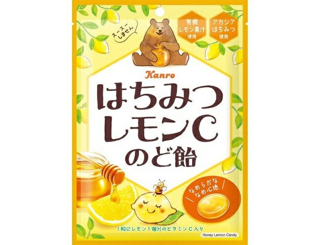 カンロ はちみつレモンCのど飴 75g