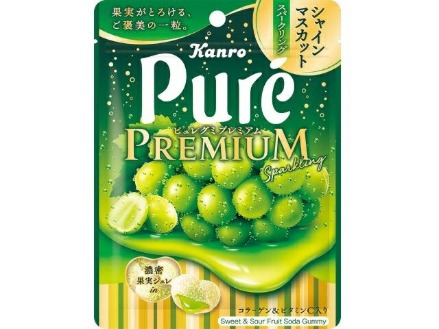 カンロ ピュレグミP シャインマスカットスパークリング 54g