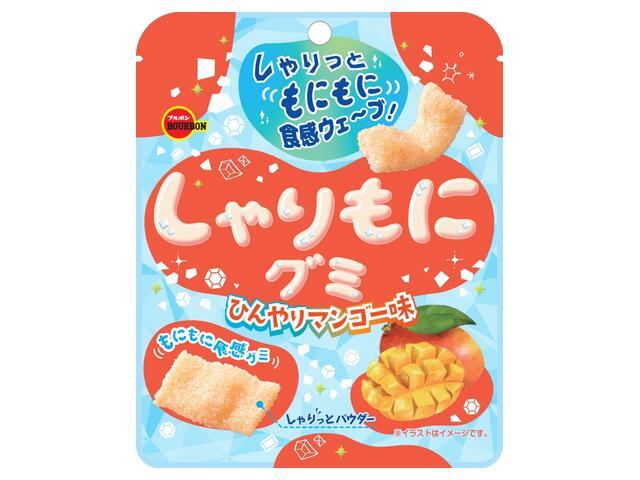 ブルボン しゃりもにグミ ひんやりマンゴー味 57g
