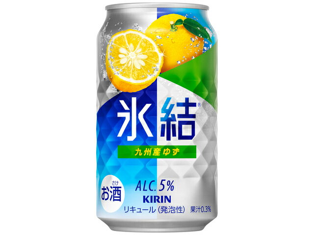 キリンビール キリン氷結九州産ゆず３５０ｍｌ缶の商品画像