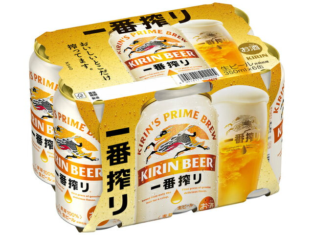 キリンビール キリン一番搾り生ビール３５０ＭＬ６缶パック