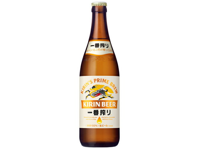 キリンビール キリン一番搾り生ビール中びんの商品画像