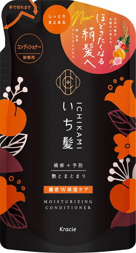 いち髪 濃密W保湿ケア コンディショナー 詰替用 330g