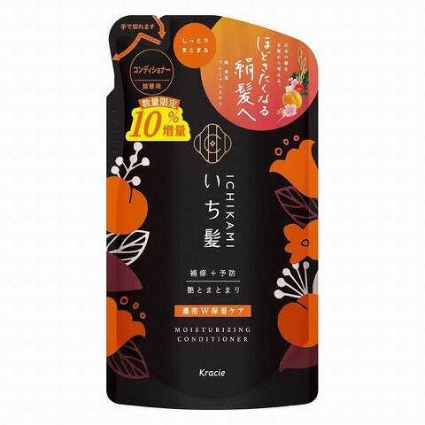 いち髪 濃密W保湿ケアCD 詰替 増量 363g