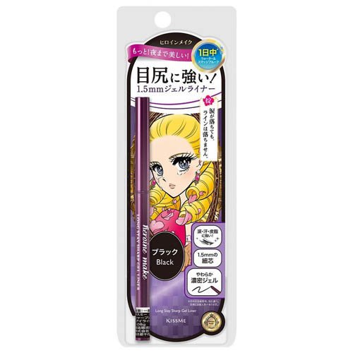 ヒロインメイク ロングステイシャープジェルライナーN 01 ブラック(0.08g)の商品画像