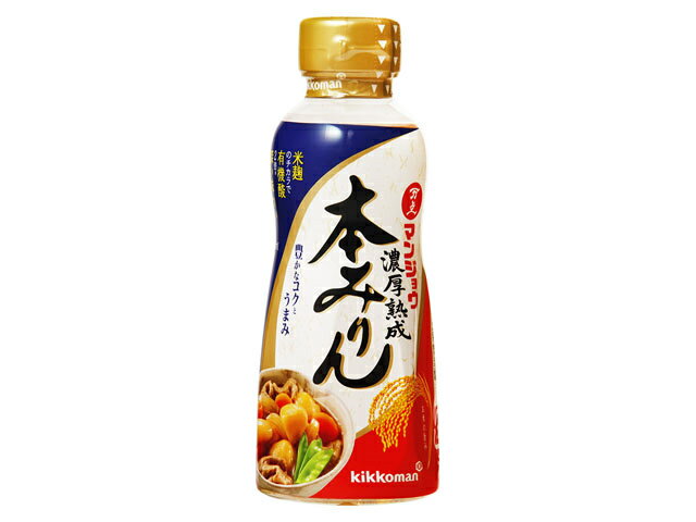 マンジョウ 国産米 濃厚熟成 本みりん 300ml