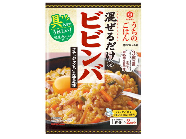 キッコーマン うちのごはん　混ぜごはんの素　ビビンバ　８２ｇ