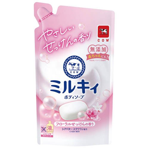 ミルキィボディソープ フローラルせっけんの香り 詰替(360ml)