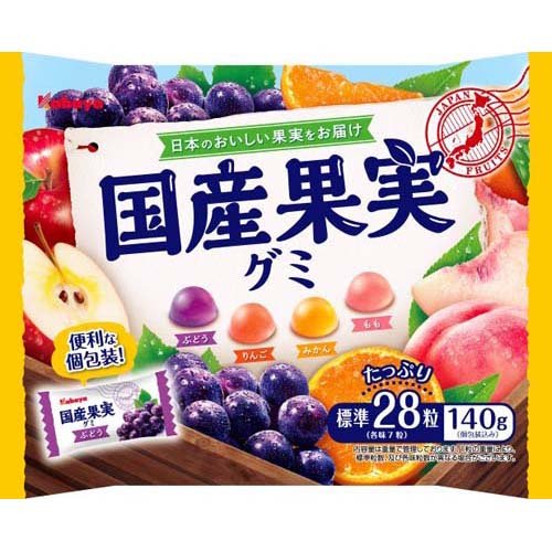 カバヤ 国産果実グミ(140g)