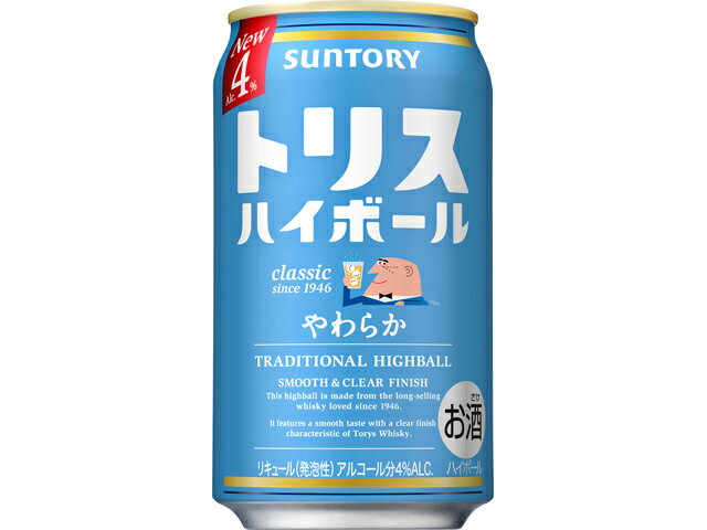 サントリー トリスハイボール＜やわらか＞３５０ｍｌ缶