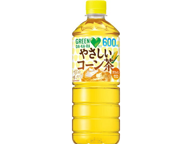 サントリー ＧＤやさしいコーン茶６００ｍｌペッ