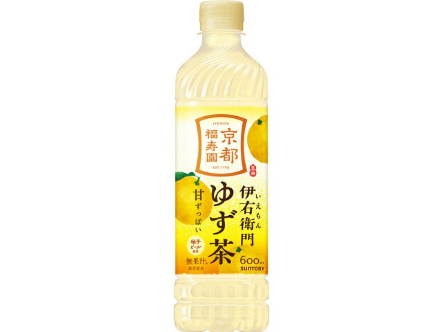 サントリー 伊右衛門ゆず茶６００ｍｌペット