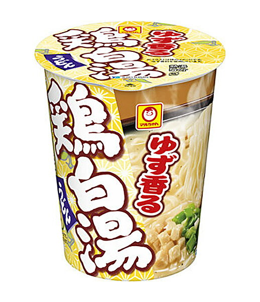 マルちゃん 縦型ビッグ ゆず香鶏白湯うどん 89gの商品画像