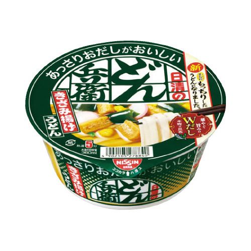 日清食品 あっさりどん兵衛 きざみ揚げ 68g