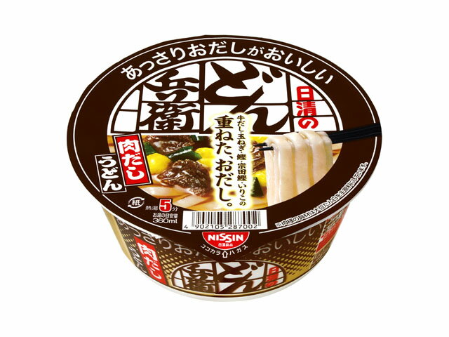 日清食品 あっさりどん兵衛 肉だしうどん 74g