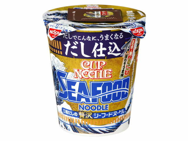 日清食品 だし仕込 カップヌードル シーフード 75g
