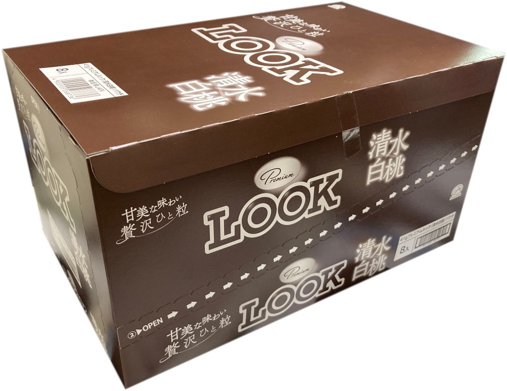 不二家 プレミアムルック 清水白桃 パウチ 41g