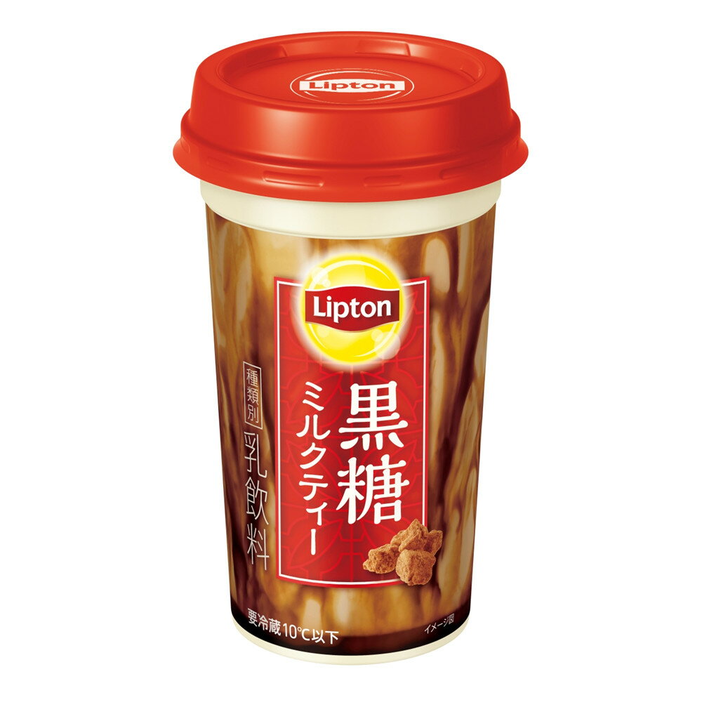 森永乳業 リプトン　黒糖ミルクティー
