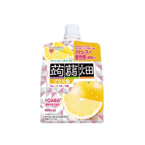 クラッシュタイプの蒟蒻畑プラス グレープフルーツ味(150g)の商品画像