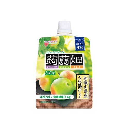 クラッシュタイプの蒟蒻畑 うめ味(150g)の商品画像