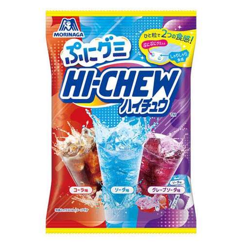 ぷにグミハイチュウドリンクアソート(68g)の商品画像