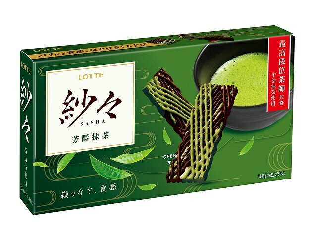 ロッテ 紗々 芳醇抹茶 69gの商品画像