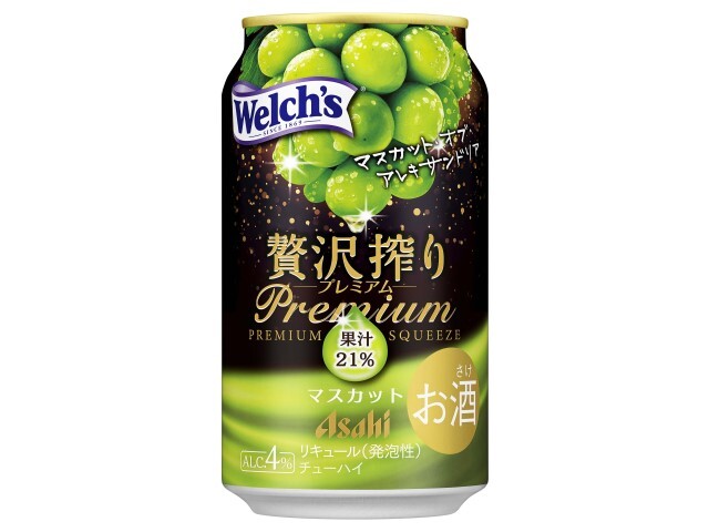 アサヒビール 贅沢搾りプレミアムマスカット缶３５０ｍｌ