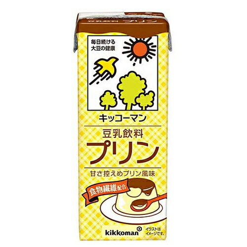 キッコーマン 豆乳飲料 プリン 200ml