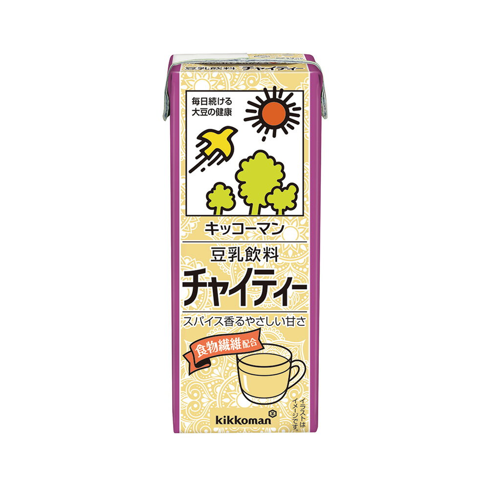 キッコーマン 豆乳飲料 チャイティー 200ml