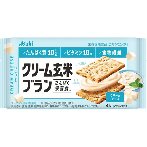 アサヒ クリーム玄米ブラン クリームチーズ(72g)