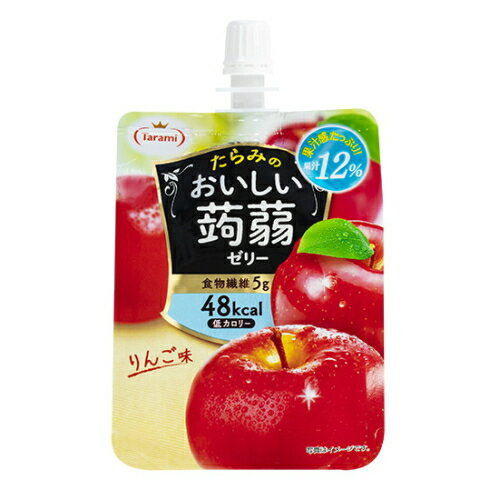 おいしい蒟蒻ゼリー りんご味(150g)の商品画像