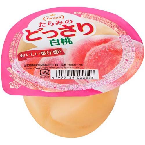 たらみのどっさり 白桃(230g)